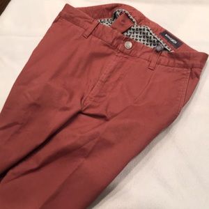 32/30 red bonobos khakis